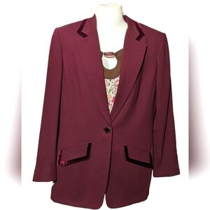 Stunning 💯 Wool Blazer Liz Claiborne Collection